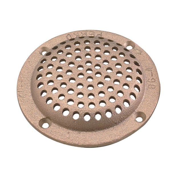 4" Round Bronze Strainer